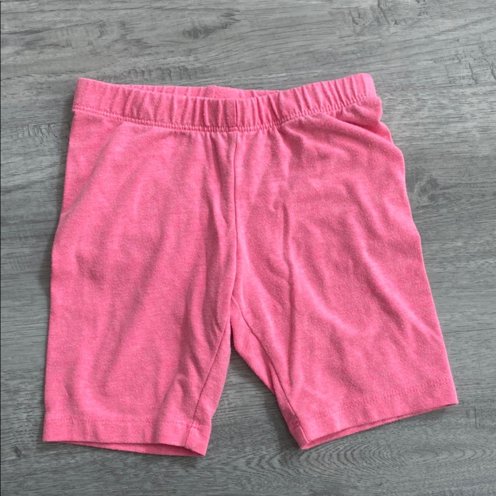 Cat & Jack girls pink biker shorts size XS